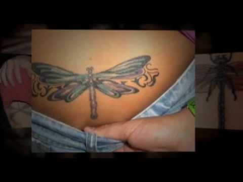 Pretty Dragonfly Tattoo Designs