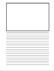 Primary Lined Writing Paper Printable