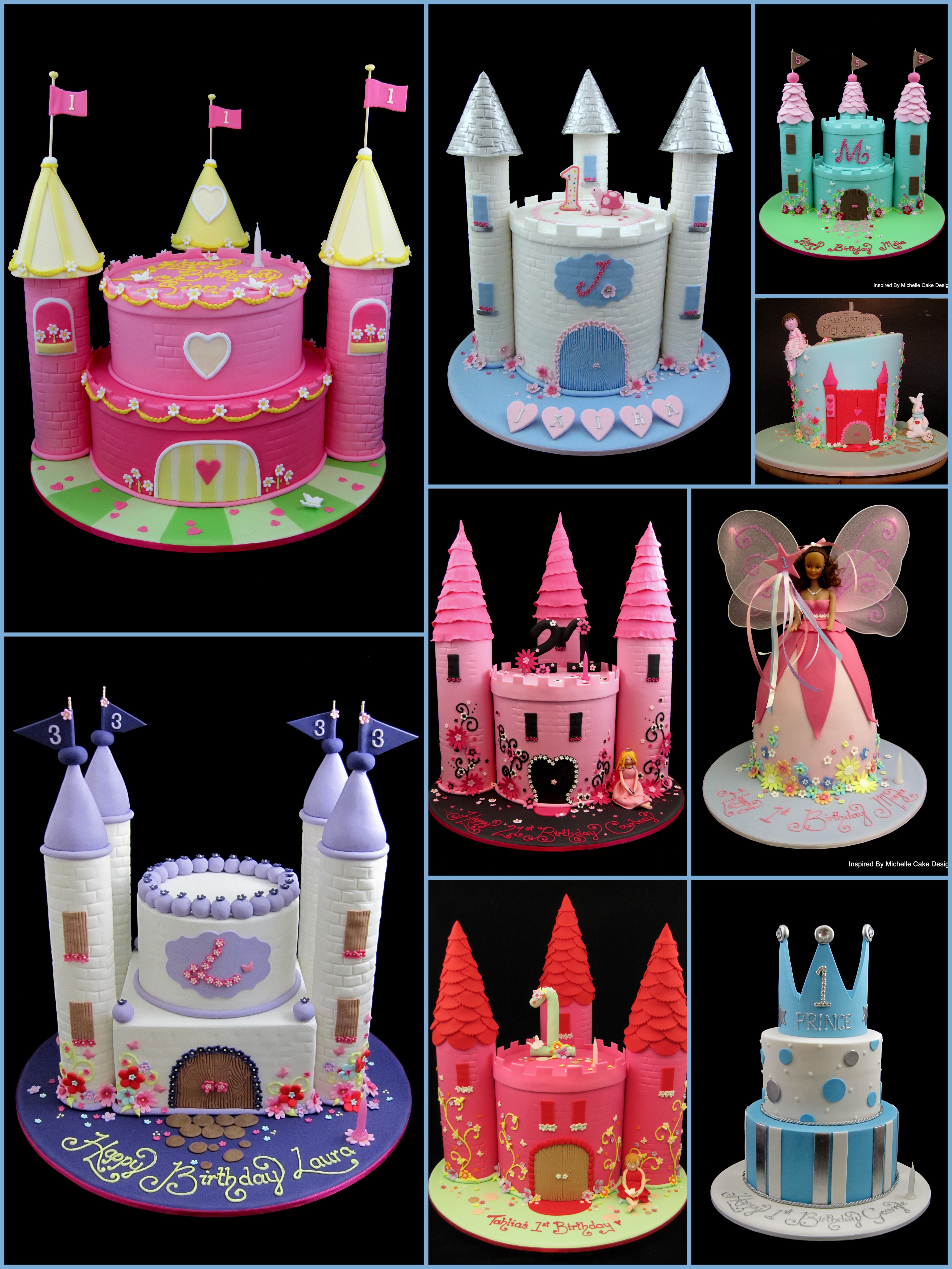 Princess Cake Designs Ideas