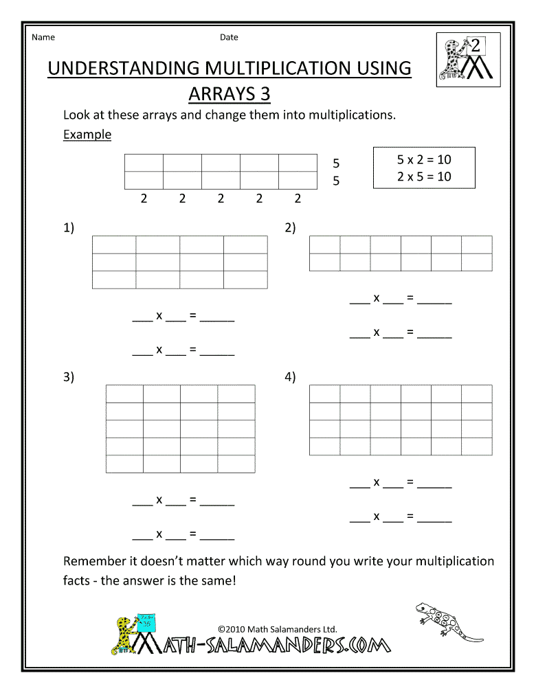 Printable Homework Sheets