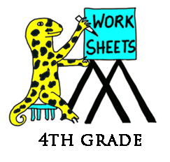 Printable Homework Sheets For 4th Graders