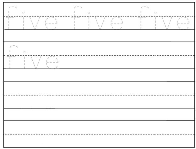 Printable Homework Sheets For Preschool