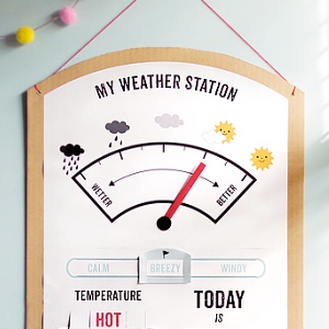 Printable Weather Maps For Kids