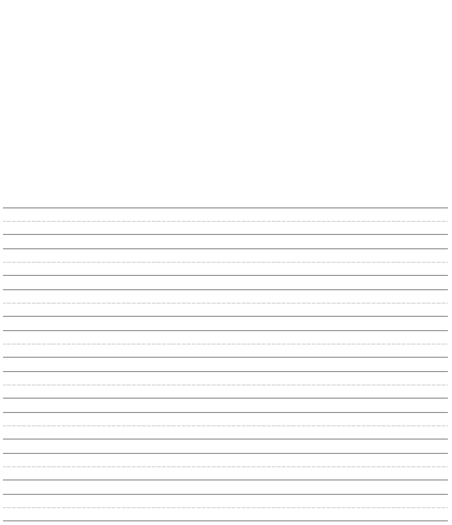 Printable Writing Paper For Kindergarten