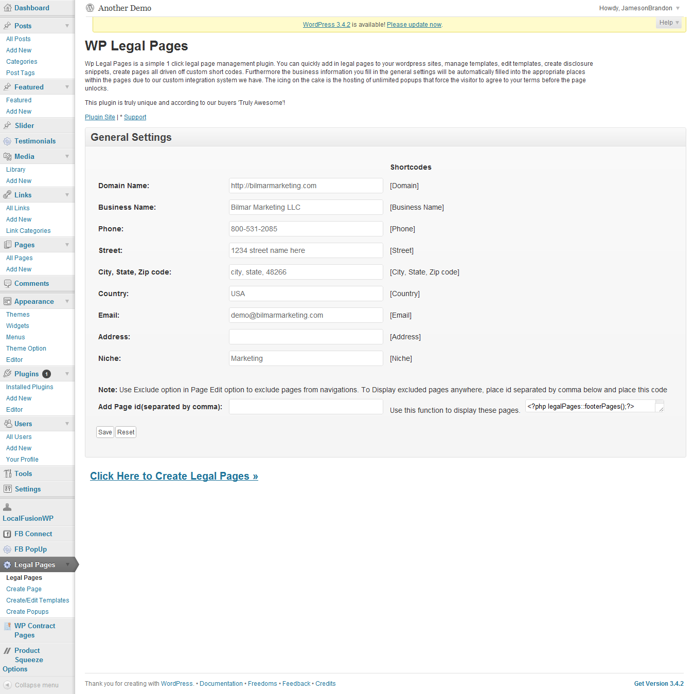 Privacy Policy Generator Wordpress