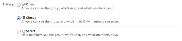 Privacy Settings On Facebook Groups
