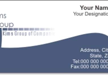 Professional Visiting Card Design Sample