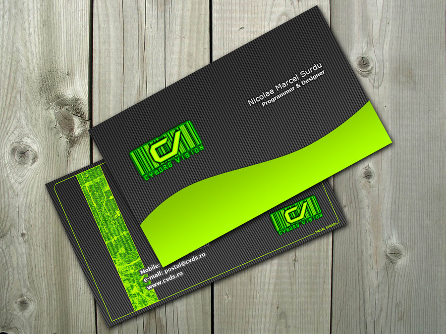 Professional Visiting Card Design Sample