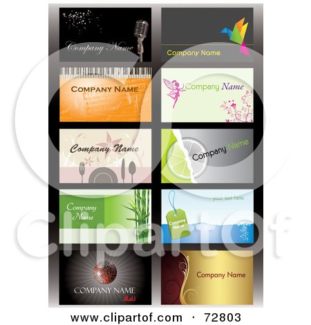 Professional Visiting Card Design Sample