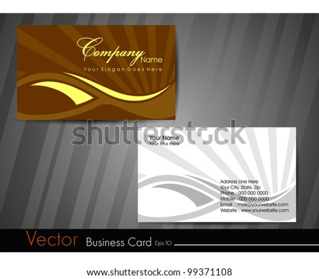 Professional Visiting Card Templates