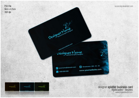 Professional Visiting Card Templates