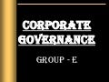 Project Governance Framework Ppt