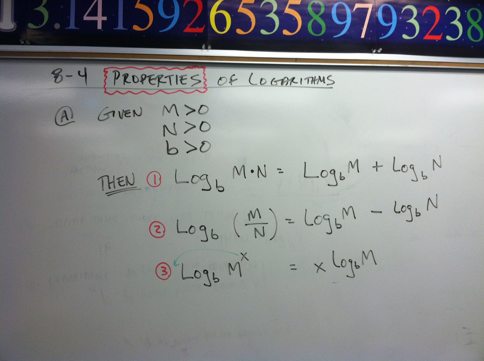 Properties Of Logarithms Worksheet 10 3