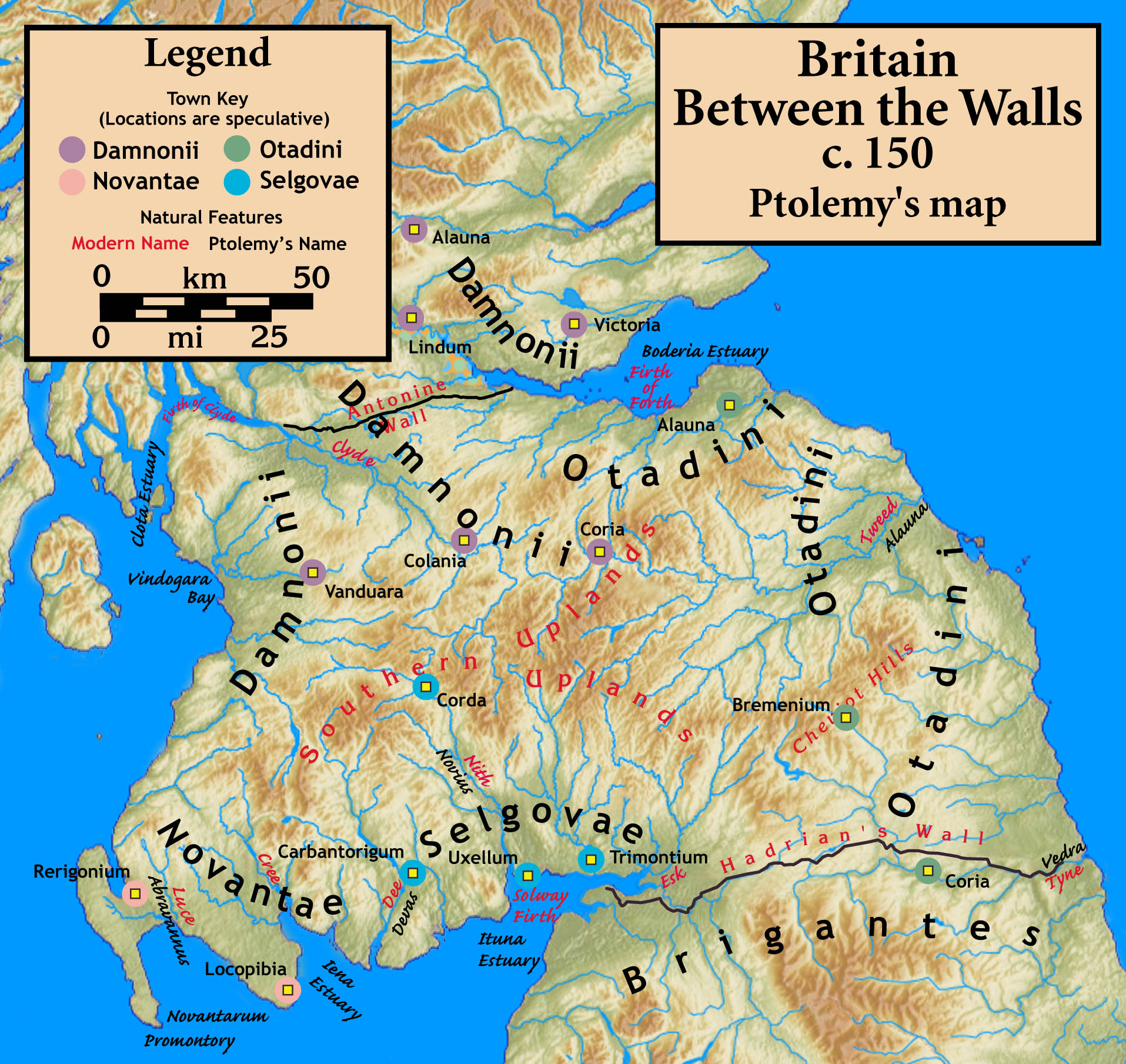 Ptolemy Map