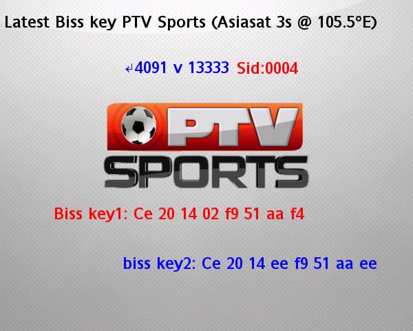 Ptv Sports New Biss Key