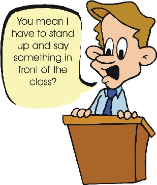 Public Speaking Cartoon