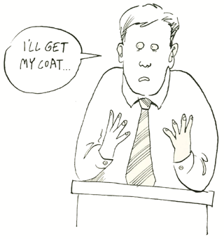 Public Speaking Cartoon