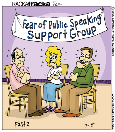 Public Speaking Cartoon Funny