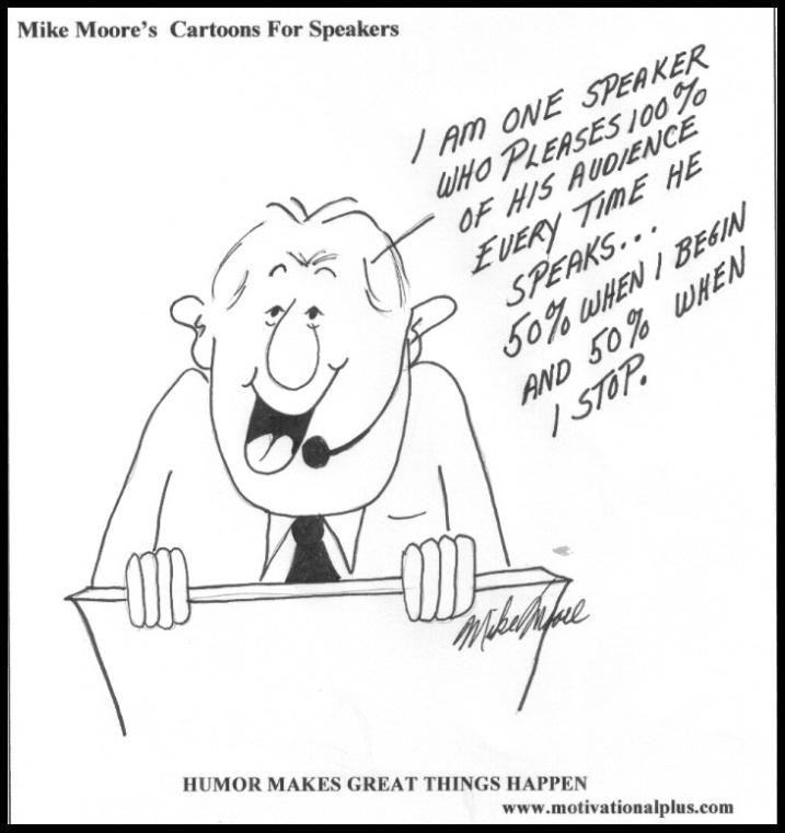 Public Speaking Cartoon Funny