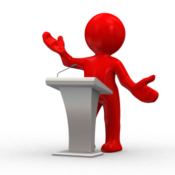 Public Speaking Clipart