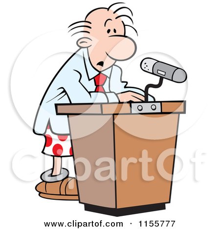 Public Speaking Clipart