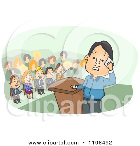 Public Speaking Clipart