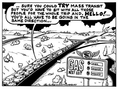 Public Transportation Cartoon