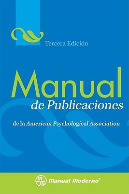 Publication Manual Of The American Psychological Association