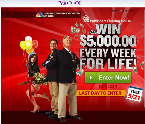 Publishers Clearing House Model