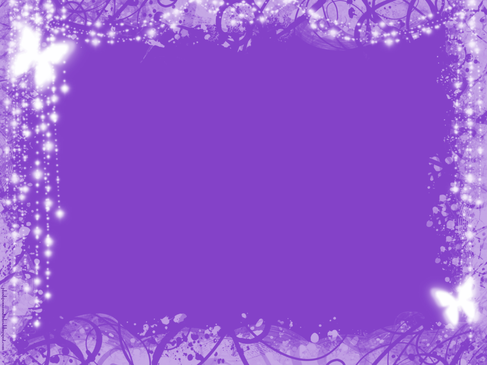 Purple Music Notes Wallpaper