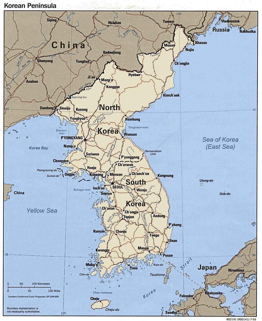 Pyongyang Map