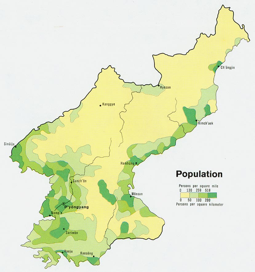 Pyongyang Map North Korea