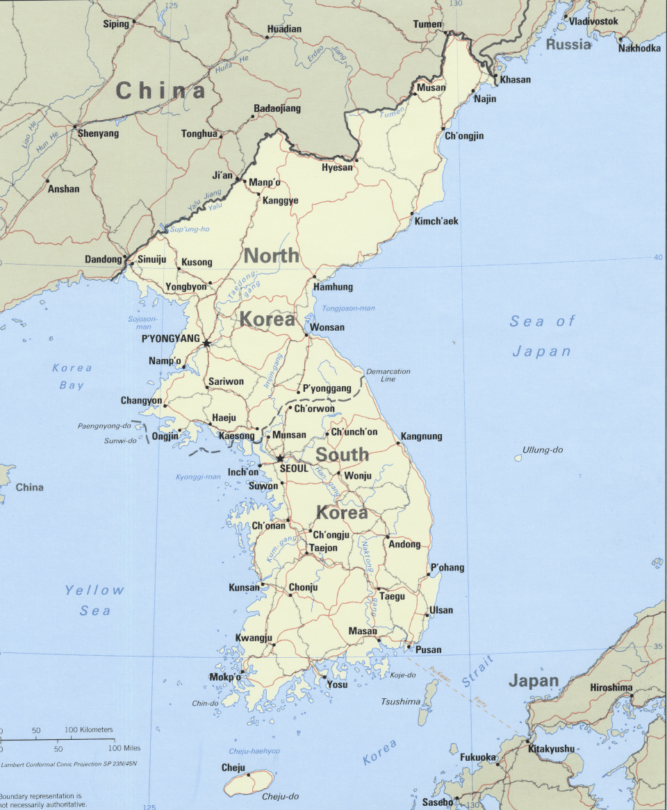 Pyongyang Map North Korea