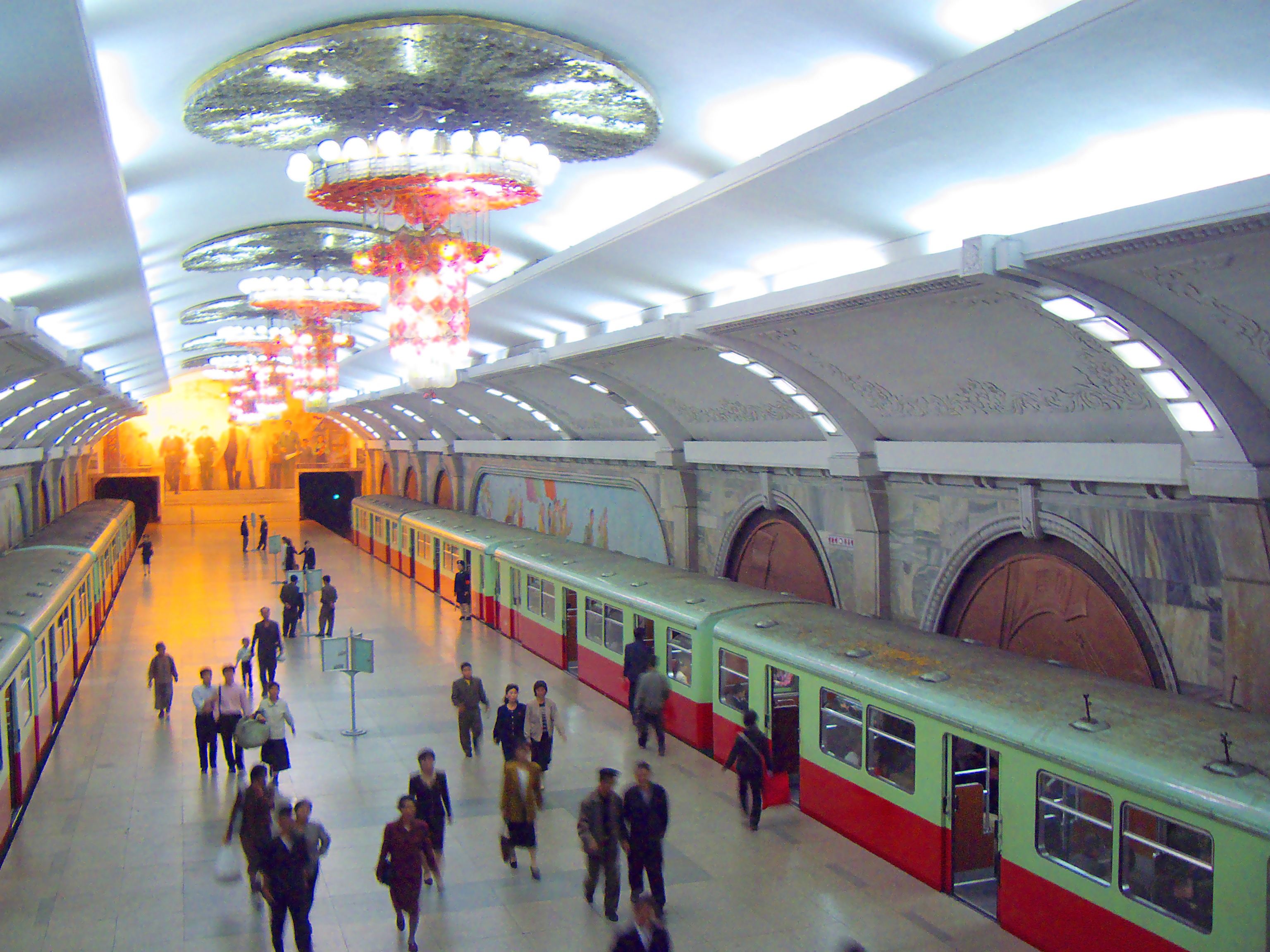 Pyongyang Metro Stations