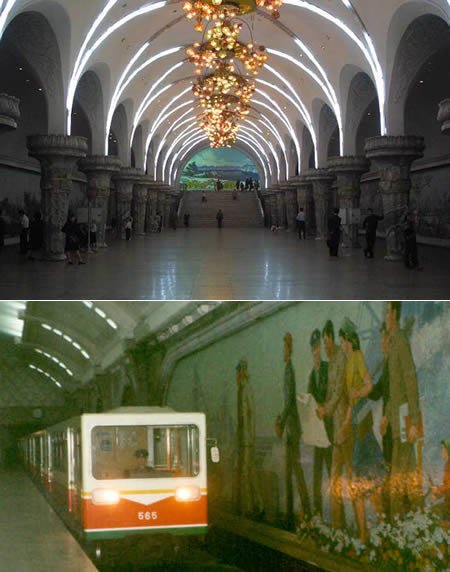 Pyongyang Metro Stations