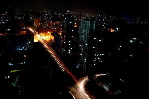 Pyongyang North Korea At Night