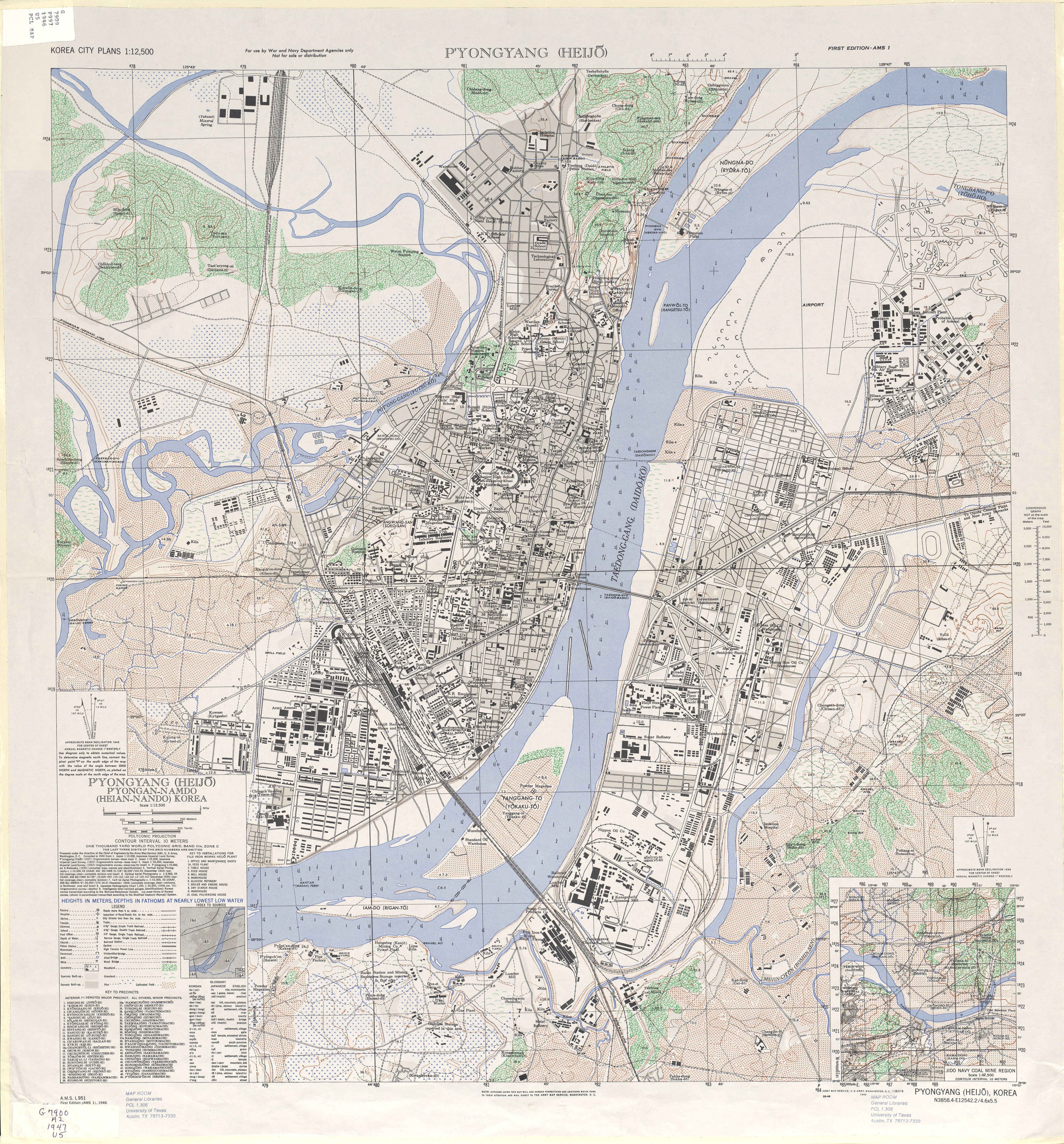 Pyongyang North Korea Map