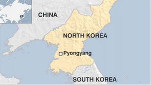 Pyongyang North Korea World Map