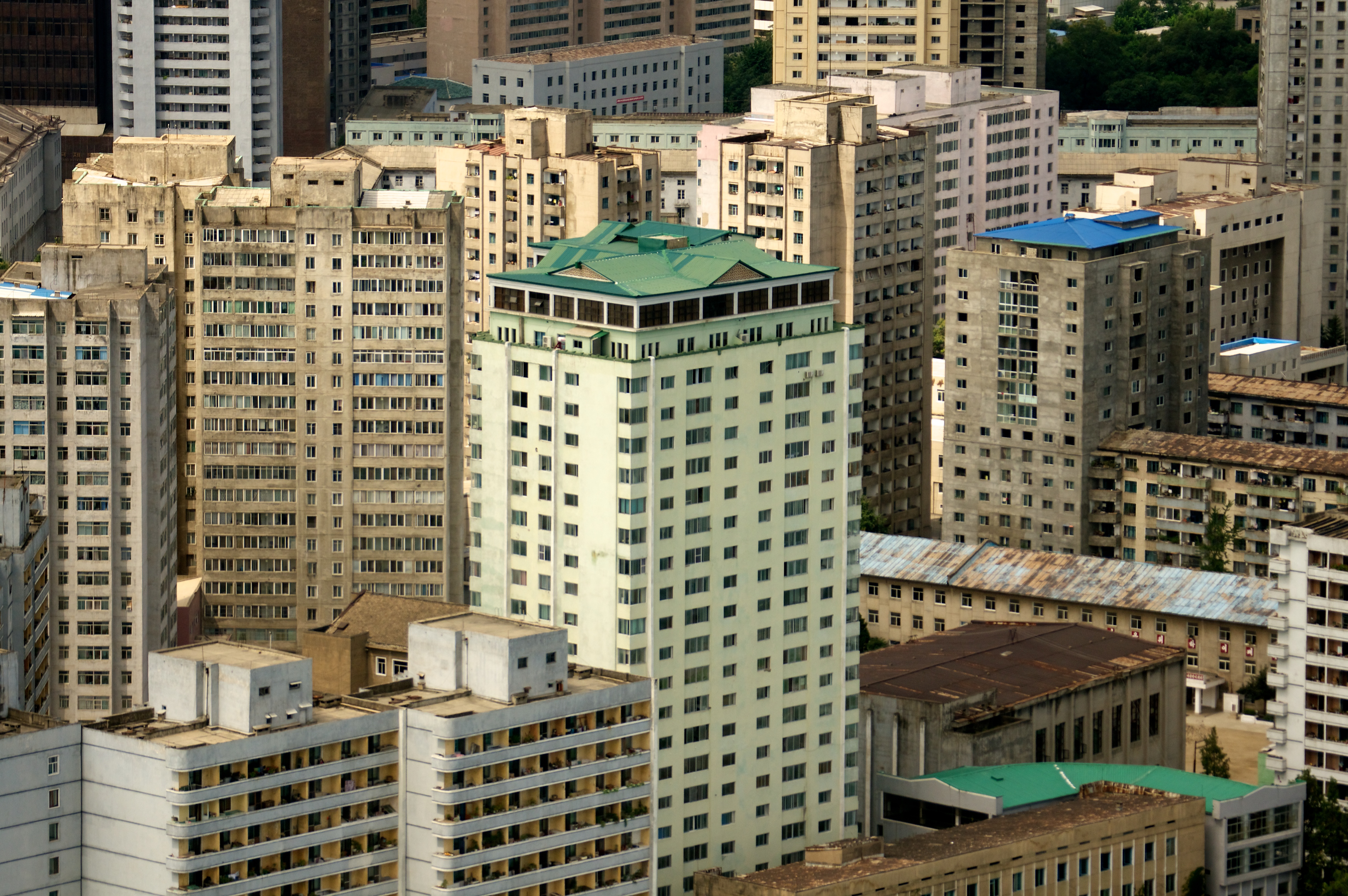 Pyongyang Skyline