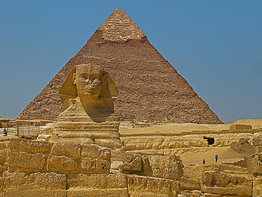 Pyramids Of Giza And The Sphinx