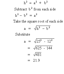 Pythagoras Theorem Examples Answers