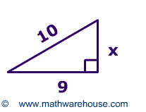 Pythagoras Theorem Problems Answers