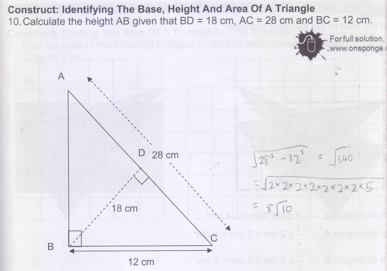 Pythagoras Theorem Questions Year 10