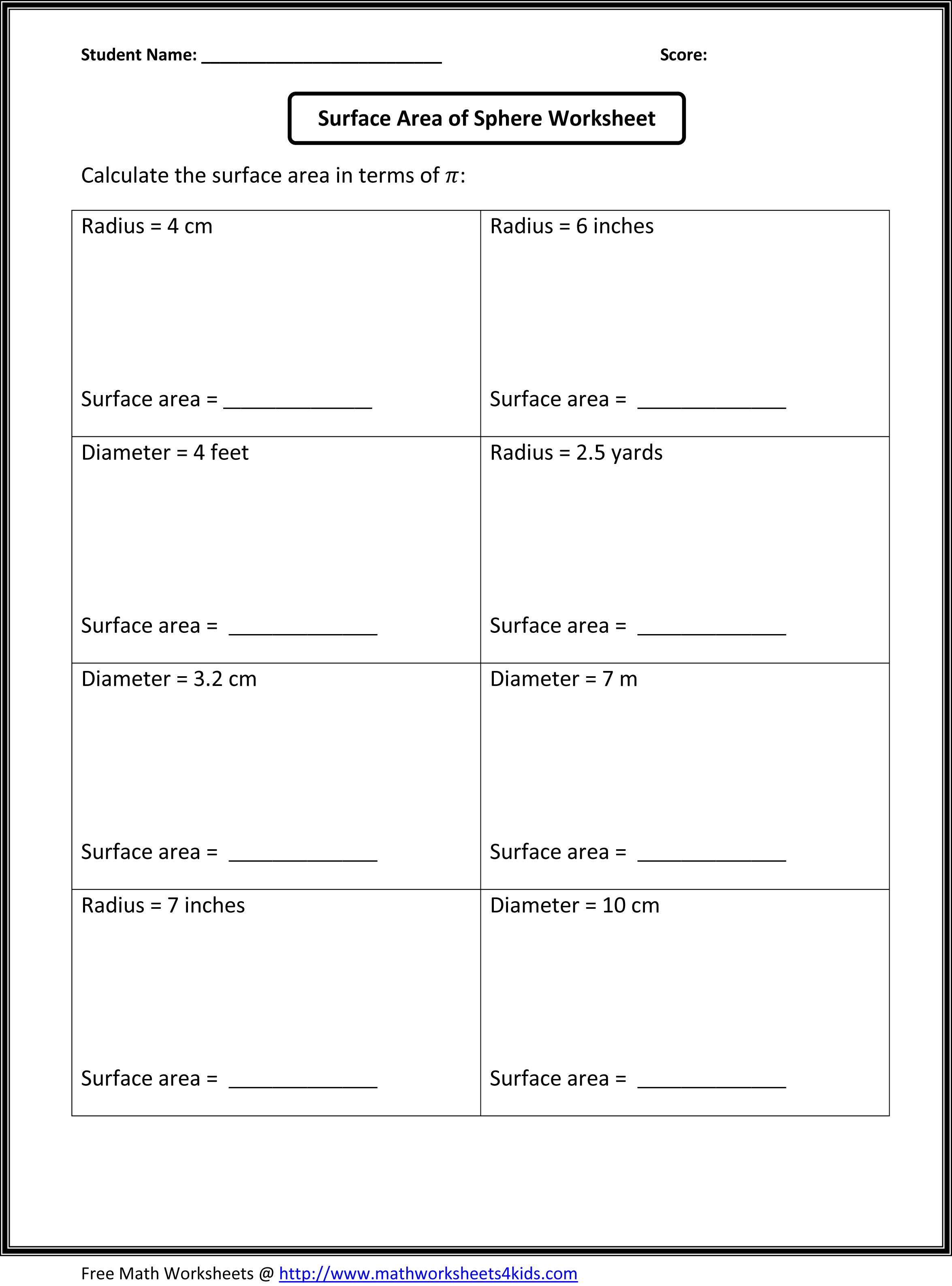 Pythagoras Theorem Worksheets