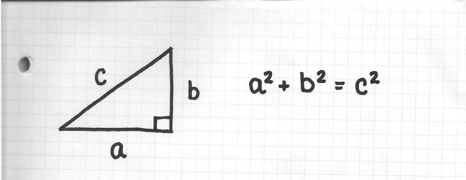 Pythagorean Theorem Formula For Right Triangles