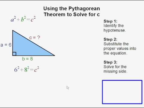 Pythagorean Theorem Problems Worksheet