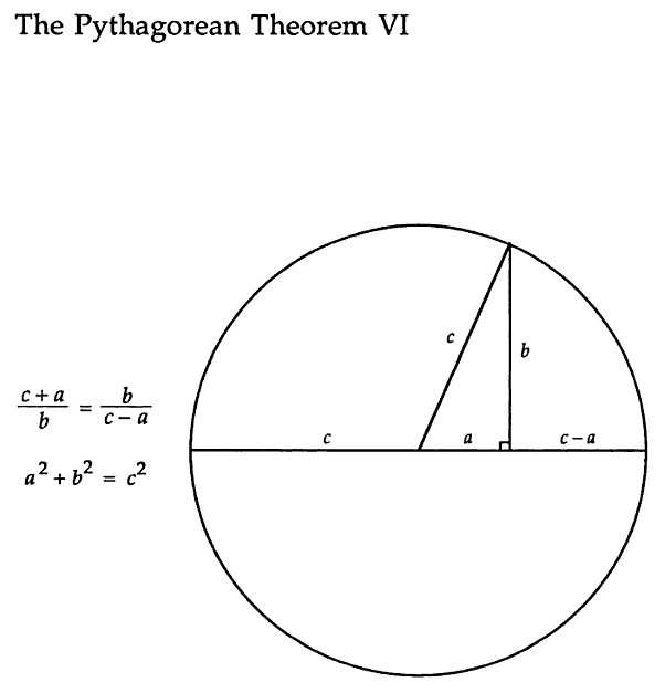 Pythagorean Theorem Proof Diagram