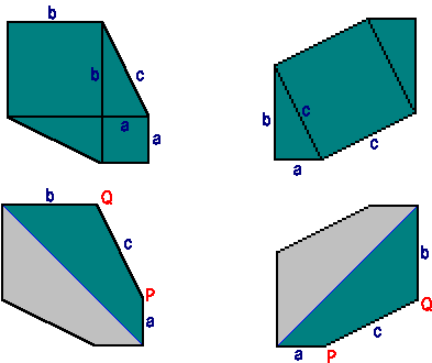 Pythagorean Theorem Proof Diagram