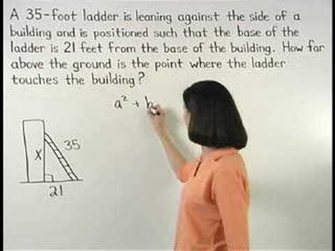 Pythagorean Theorem Word Problems With Answers