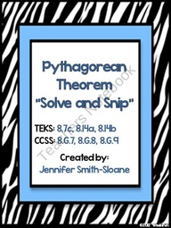 Pythagorean Theorem Worksheet 7th Grade